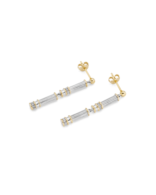 Pillar Drop Earrings