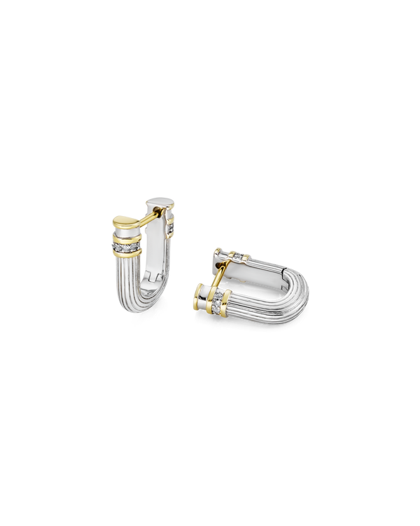 Pillar Hoop Earrings