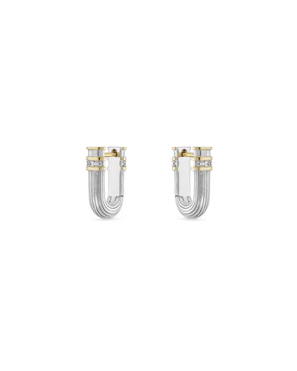 Pillar Hoop Earrings