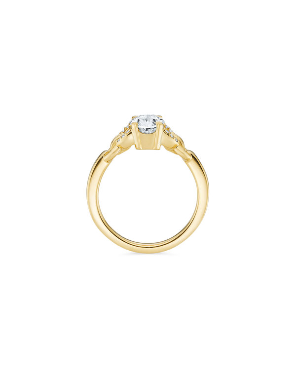 Signature Oval Cut Buckle Ring