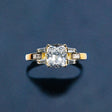 Signature Cushion Cut Buckle Ring