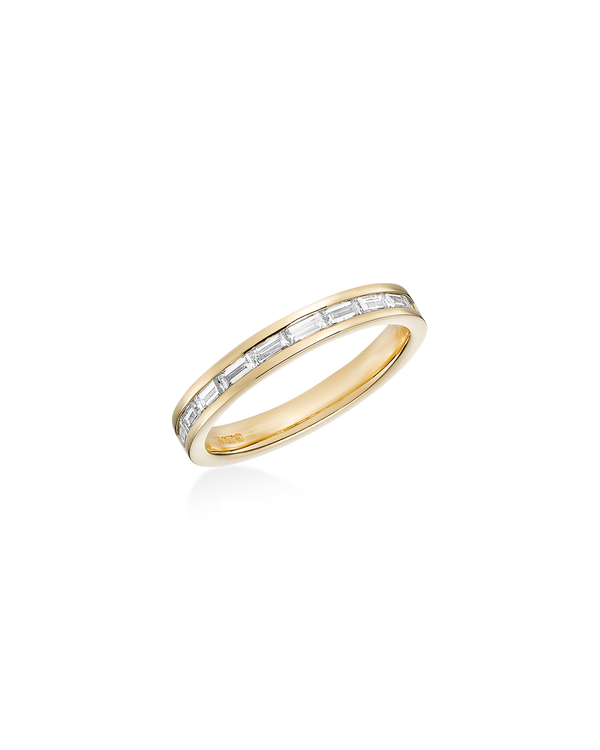 Channel Set Baguette Cut Band