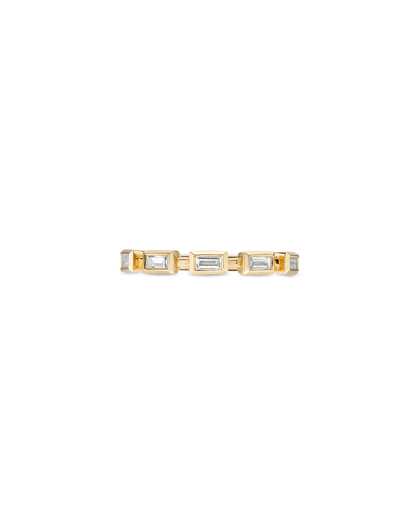Bezel Set Baguette Cut Band