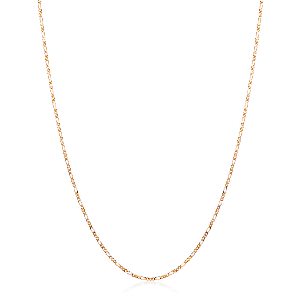 18ct. Gold plated Figaro chain