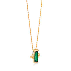 Audrey Necklace on Rope Chain