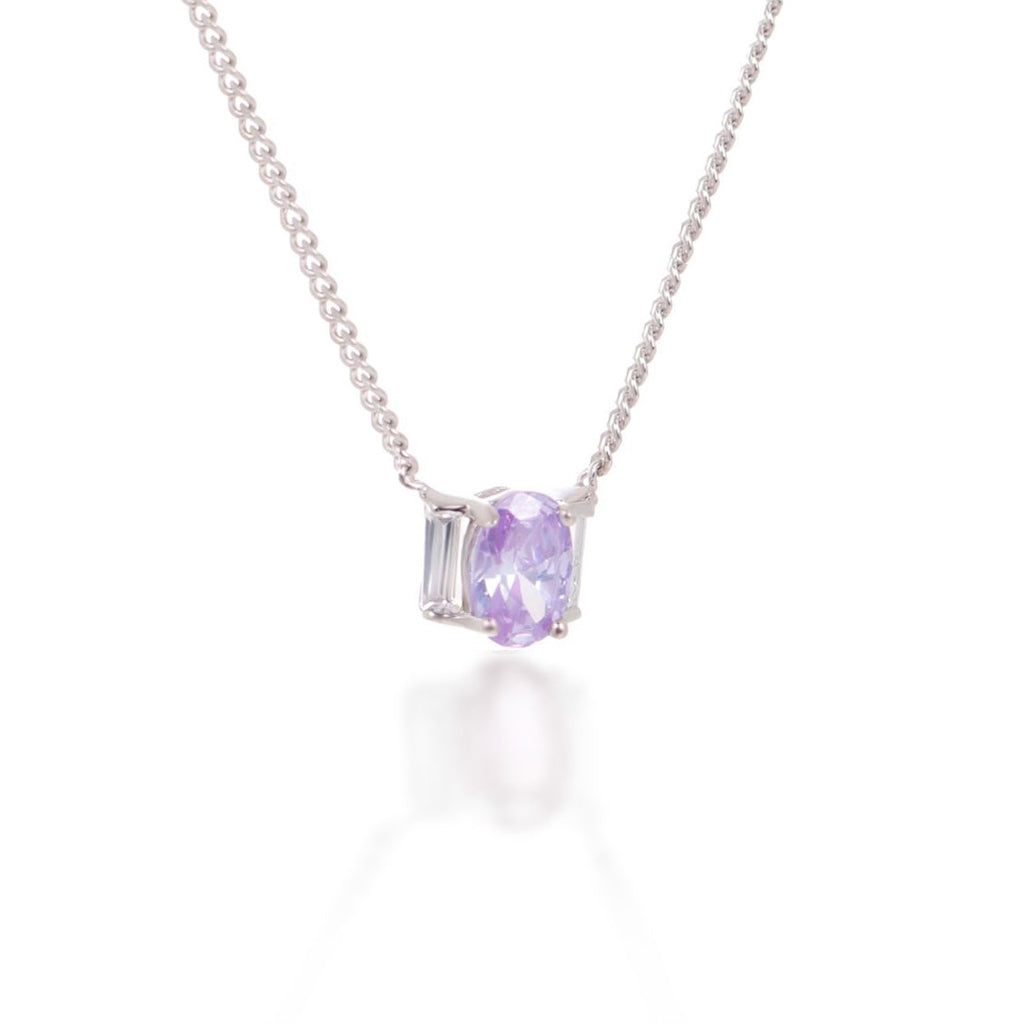 Joan Lavender Choker Necklace