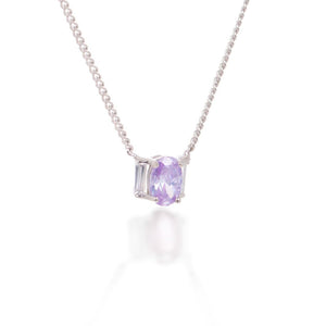 Joan Lavender Choker Necklace