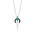 Mathilde Necklace on Rope Chain