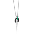 Mathilde Necklace on Rope Chain