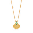 Pamela Shell Necklace on Rope Chain