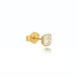 Isla Gold Stud Earrings Earrings V by Laura Vann