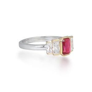Isla Red Ring Rings V by Laura Vann