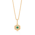 Darcy Necklace on Rope Chain