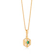 Darcy Necklace on Rope Chain