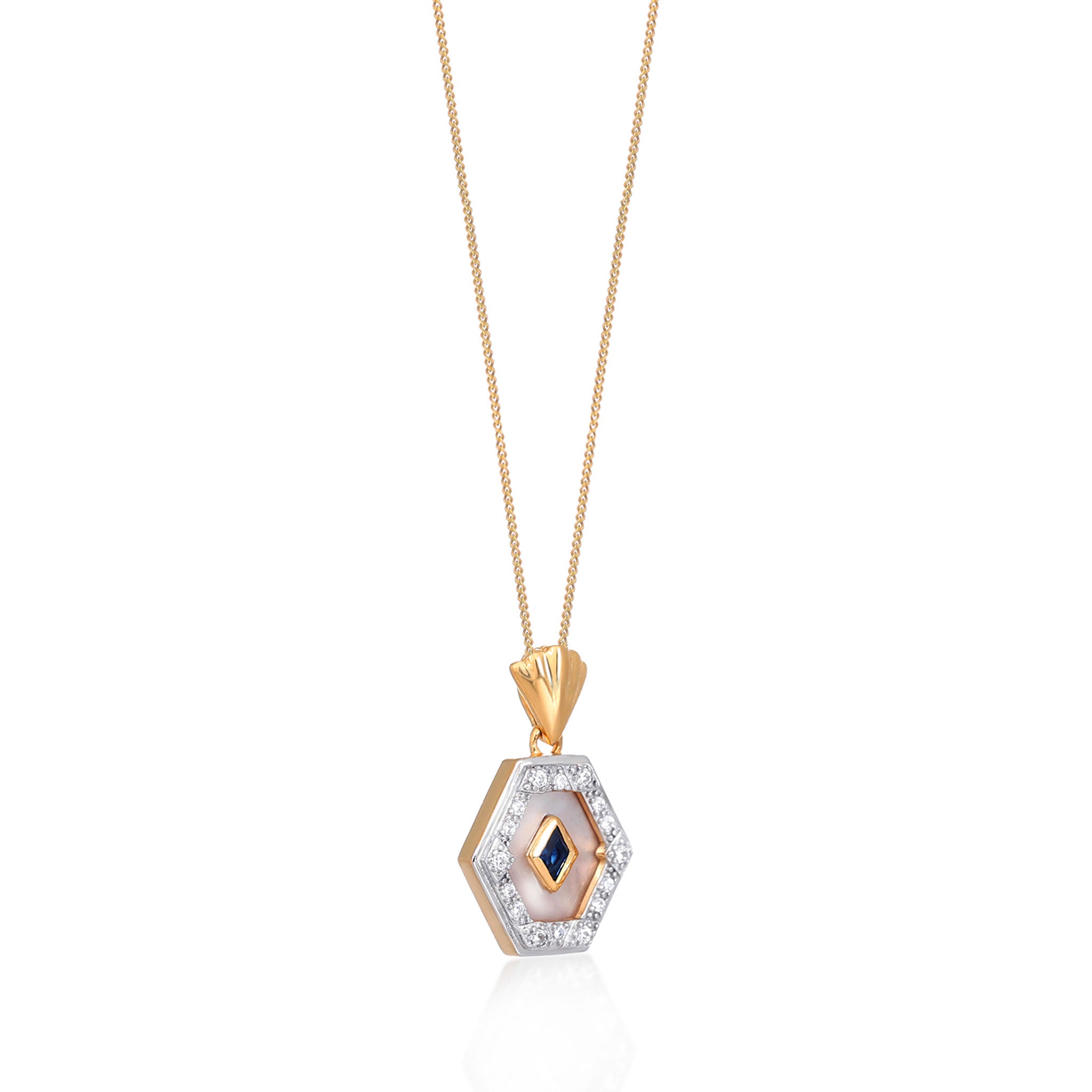 Esme Pearl Necklace (Engravable)