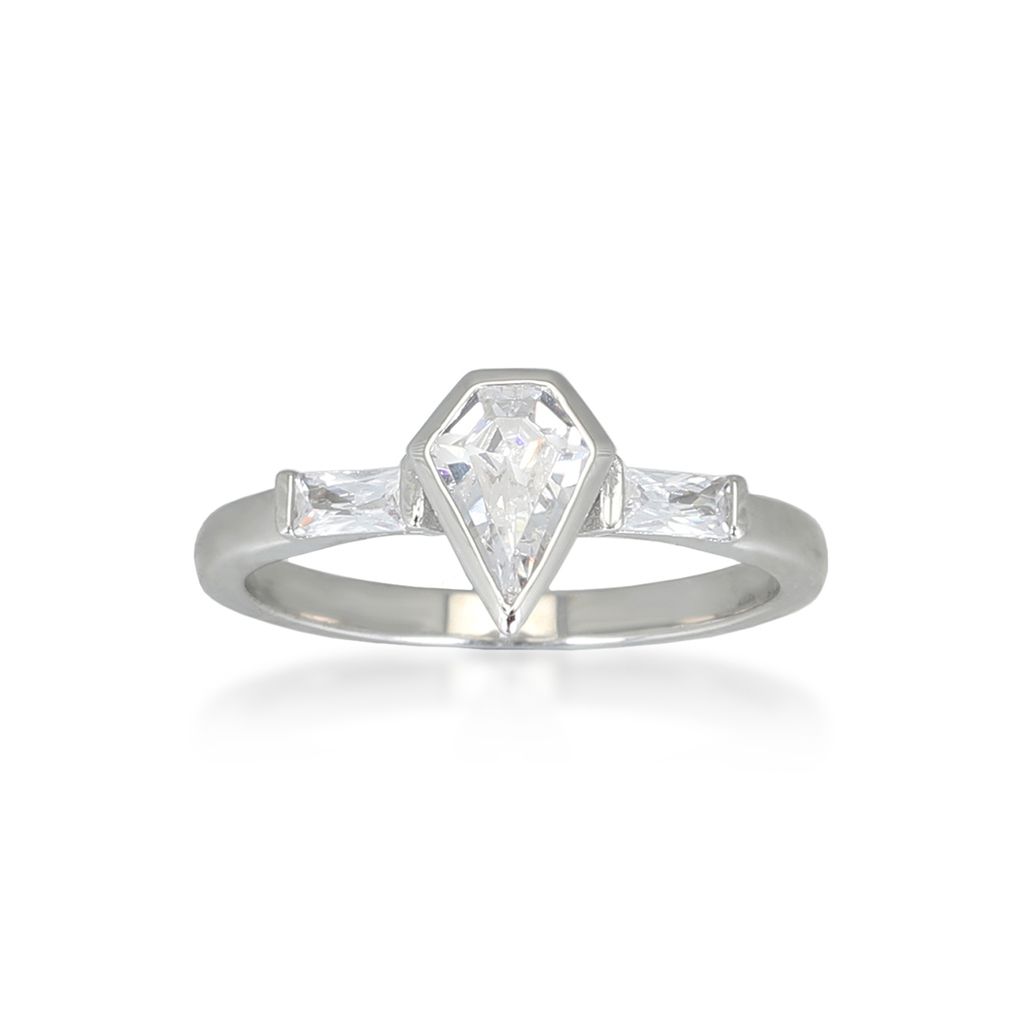 Sansa Silver Ring Rings V by Laura Vann