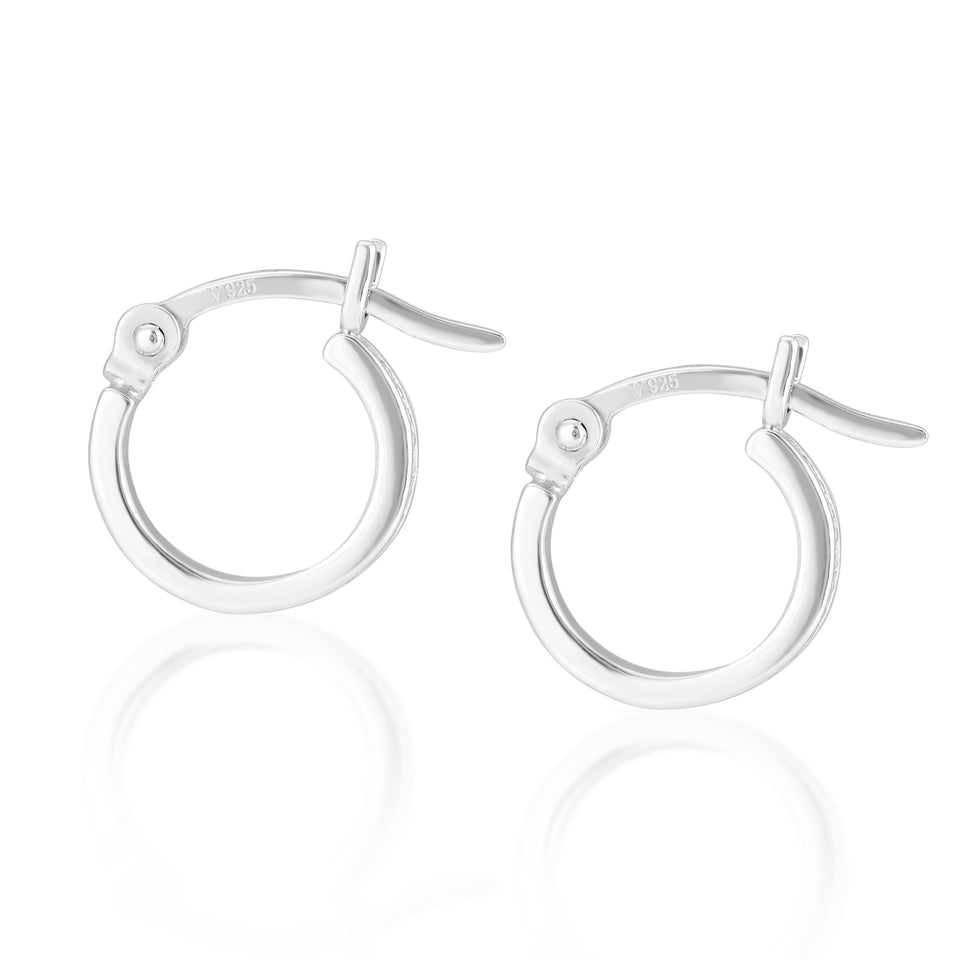 Iris Hoop Earrings