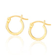Iris Hoop Earrings