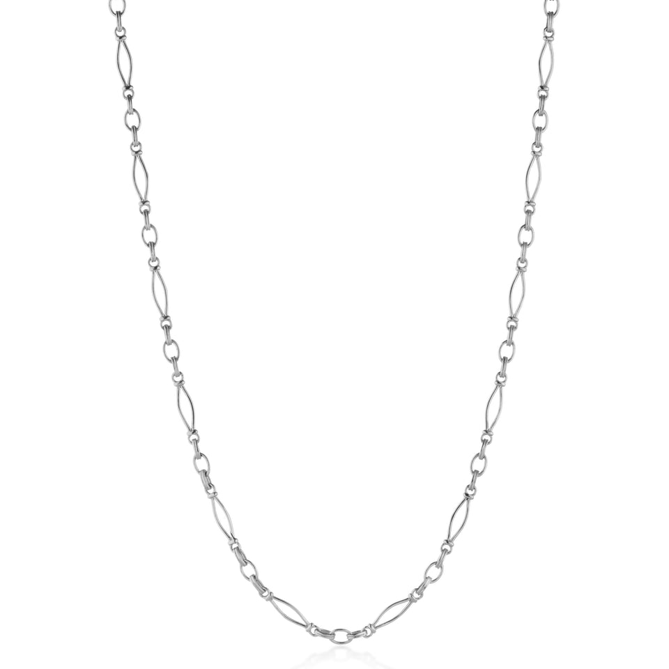 Vintage link silver heavy chain