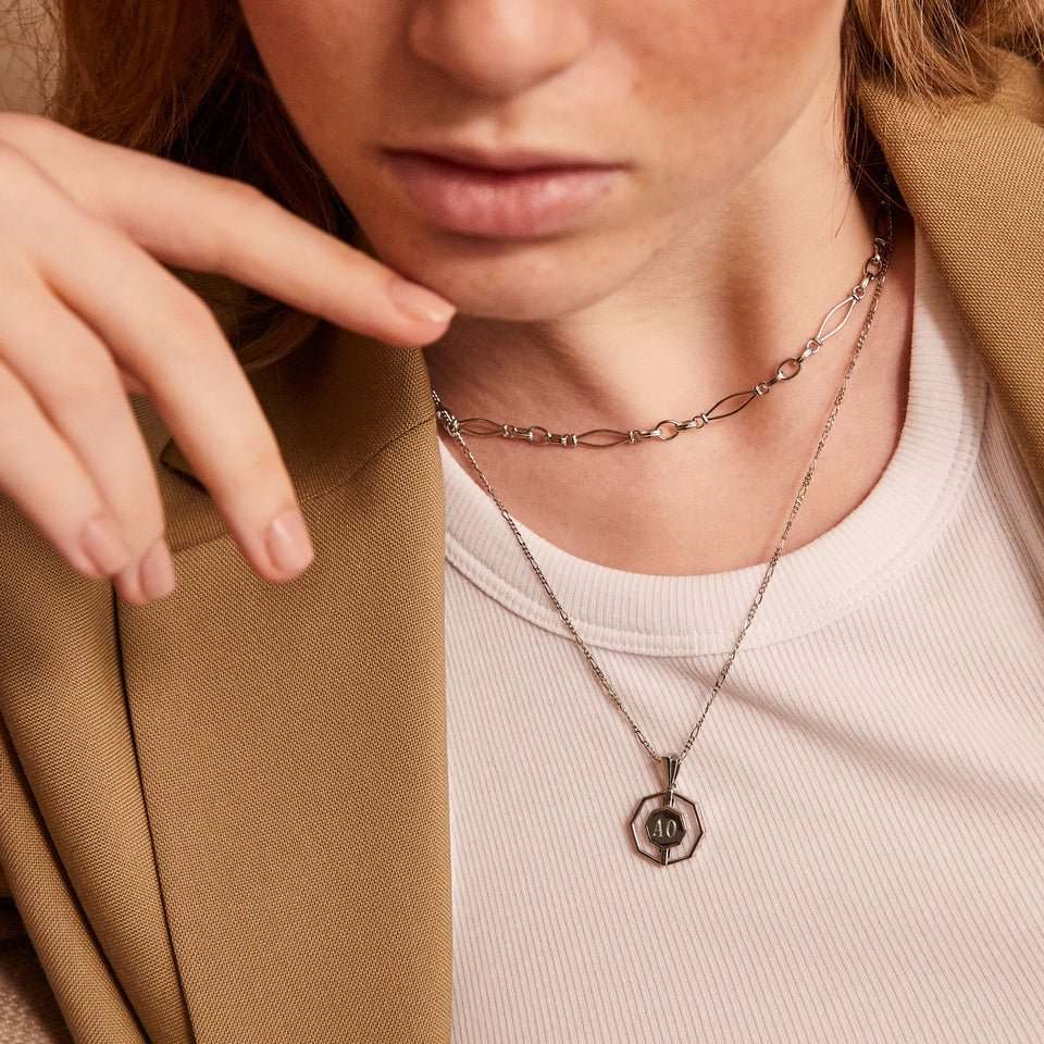 Kim Necklace (Engravable)