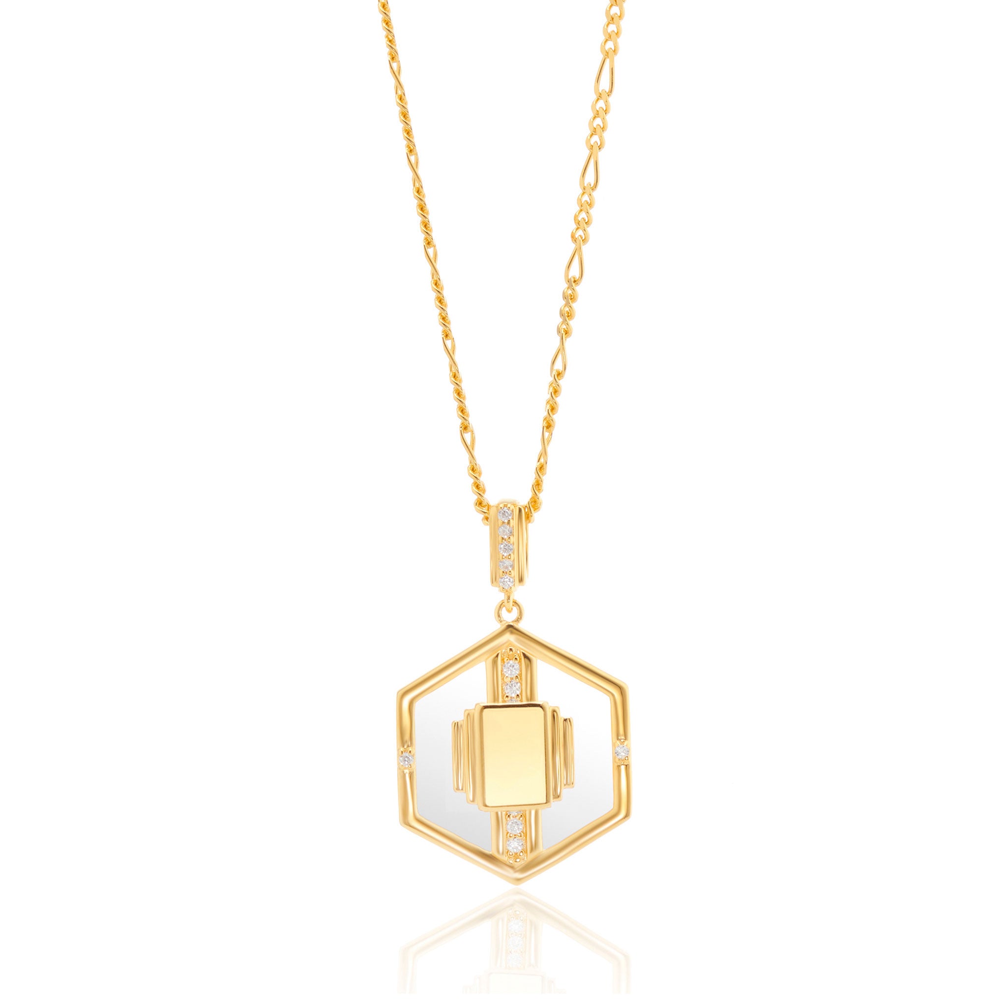Goldie Necklace (Engravable)
