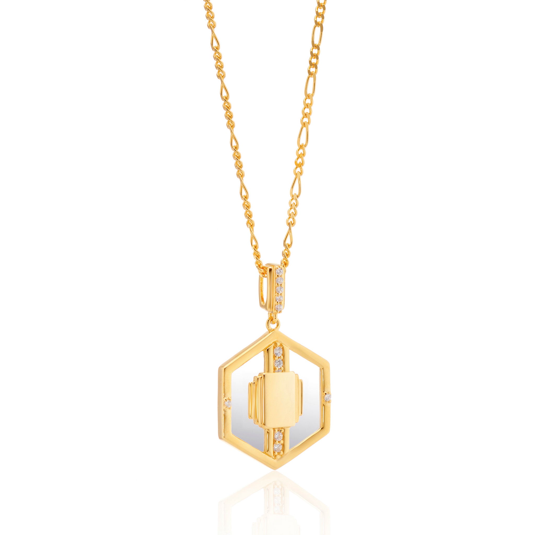 Goldie Necklace (Engravable)