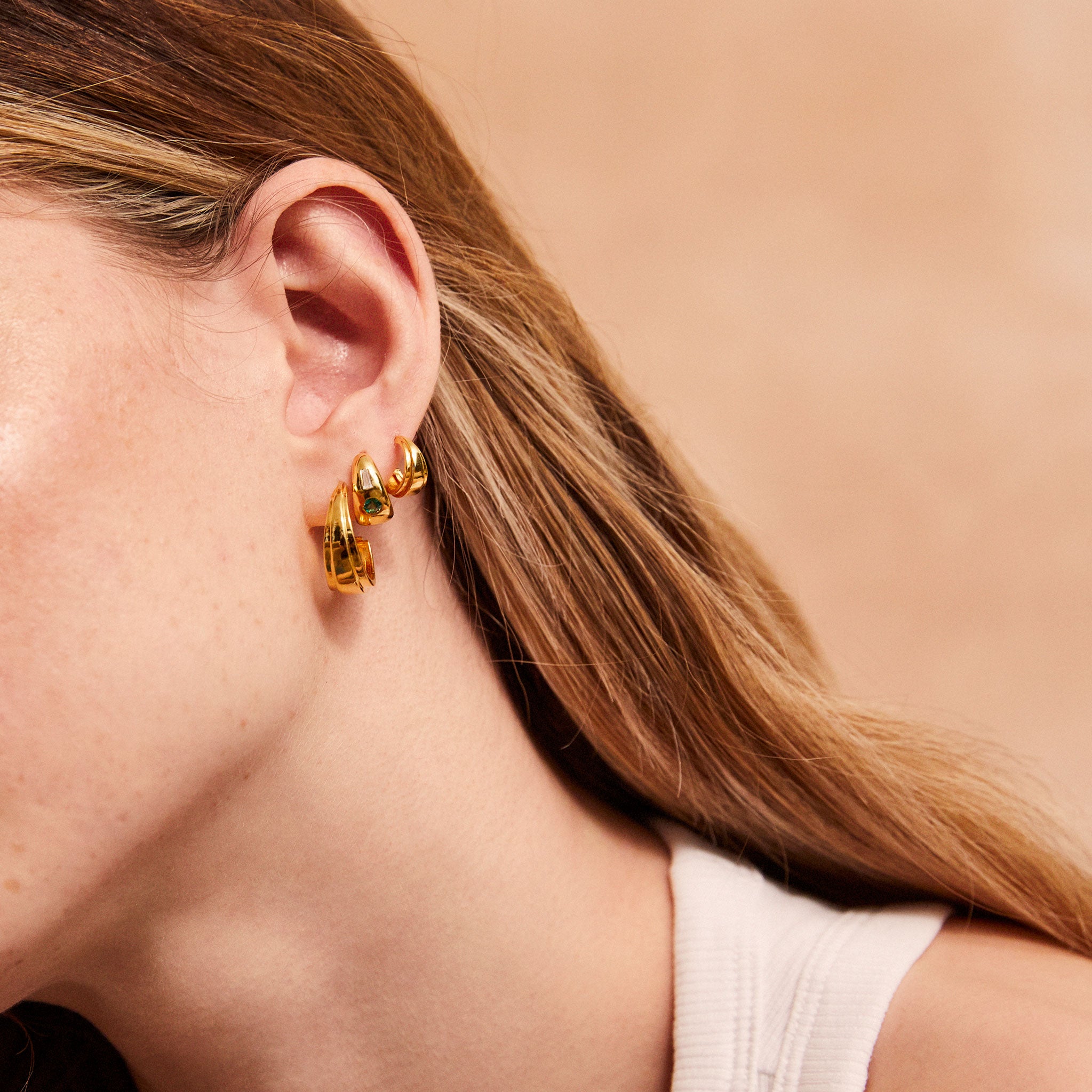 Angelina Hoop Earrings