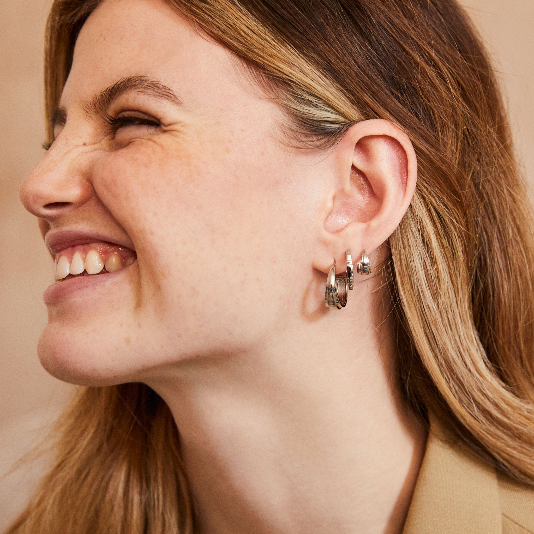 Angelina Hoop Earrings