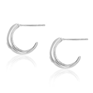 Diana Small Chubby Hoop Earrings