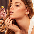 Erika Small Chubby Hoop Earrings