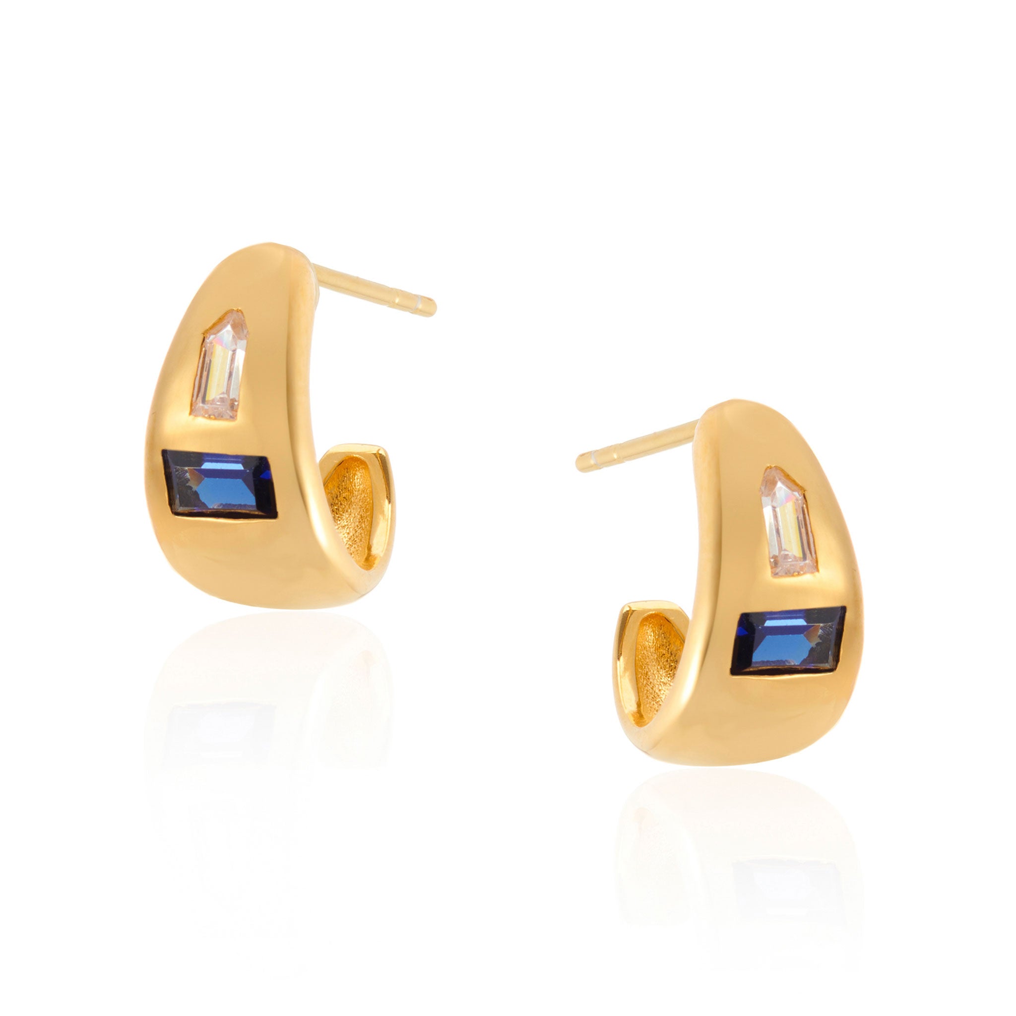 Erika Small Chubby Hoop Earrings