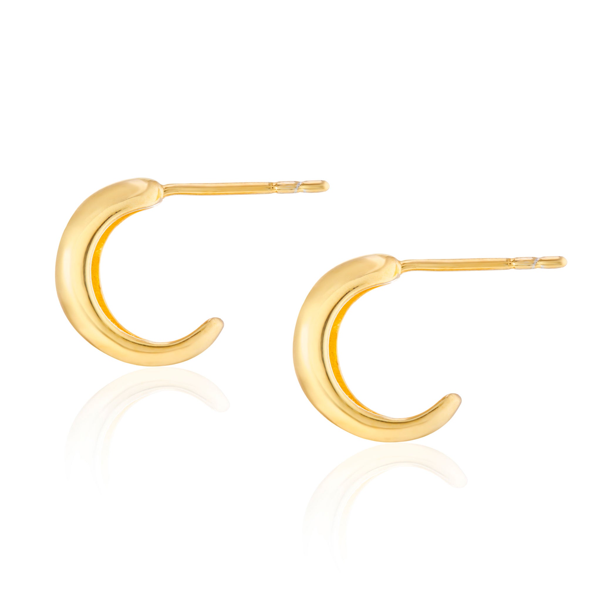 Tina Mini Chubby Hoop Earrings