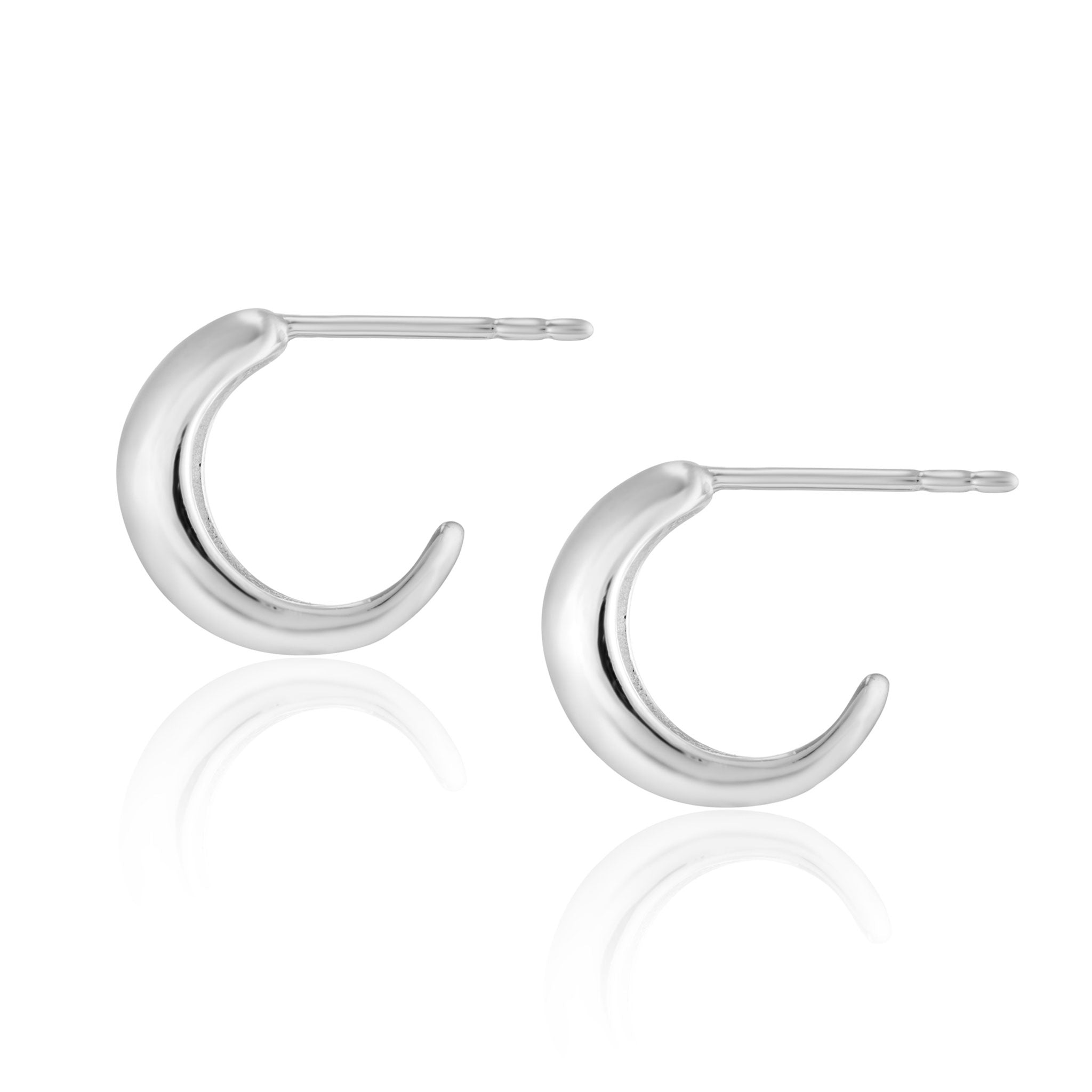 Tina Mini Chubby Hoop Earrings