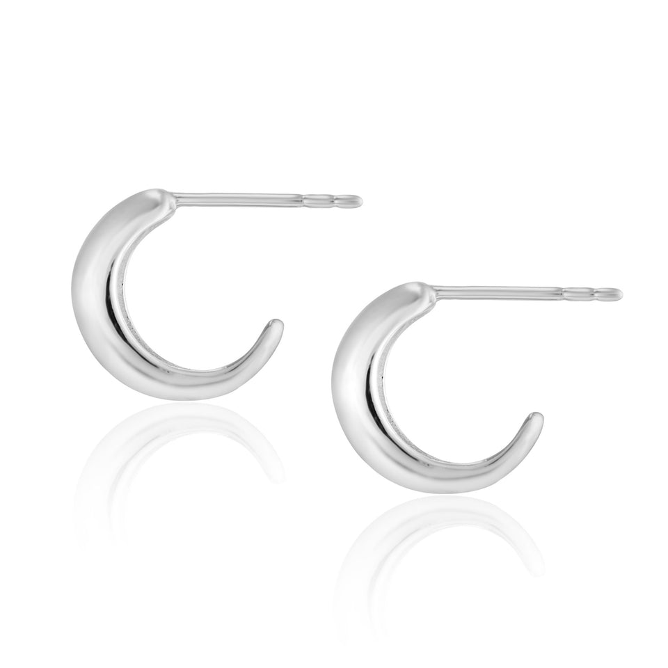 Tina Mini Chubby Hoop Earrings