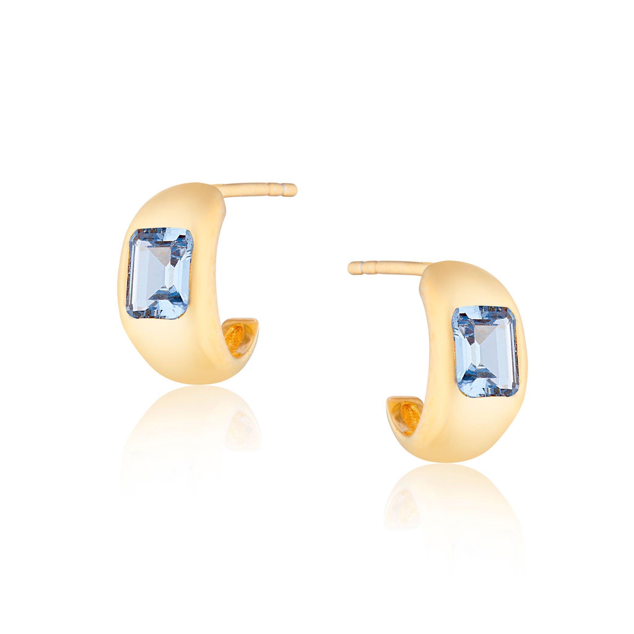 Diana Mini Chubby Hoop Earrings