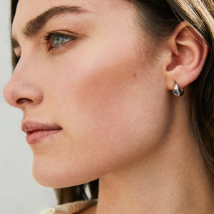 Diana Mini Chubby Hoop Earrings