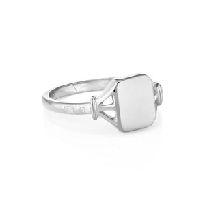 Jean Diamond Signet Ring