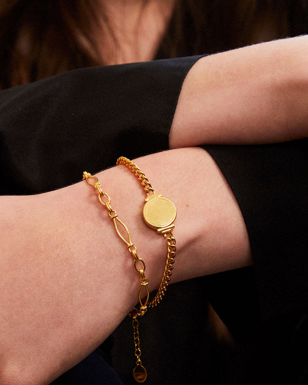 Winnie Bracelet in Gold (Engravable)