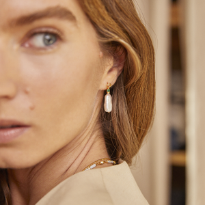 Emily Pearl Earrings