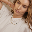 Marlowe Green Enamel Necklace