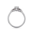PACK: Platinum/White Gold Oval Cut Buckle Ring