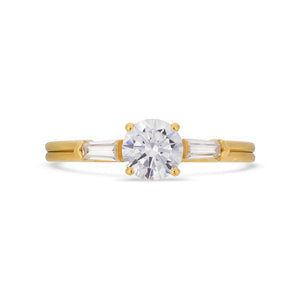 PACK: Gold Illusion Bullet & Brilliant Cut Ring