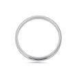 Pillar natural diamond ring in platinum