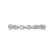 PACK: Platinum/White Gold Bezel Ring