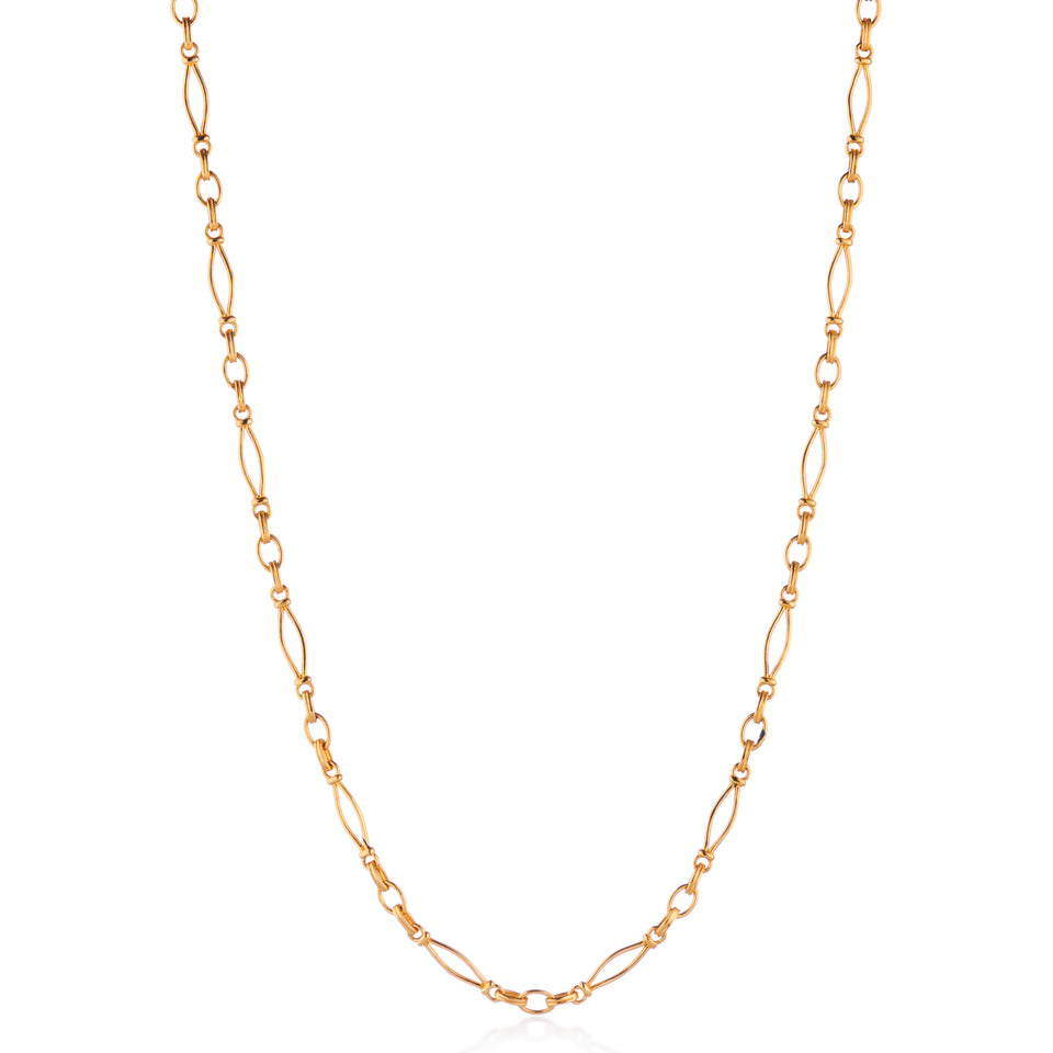 Vintage link gold heavy chain