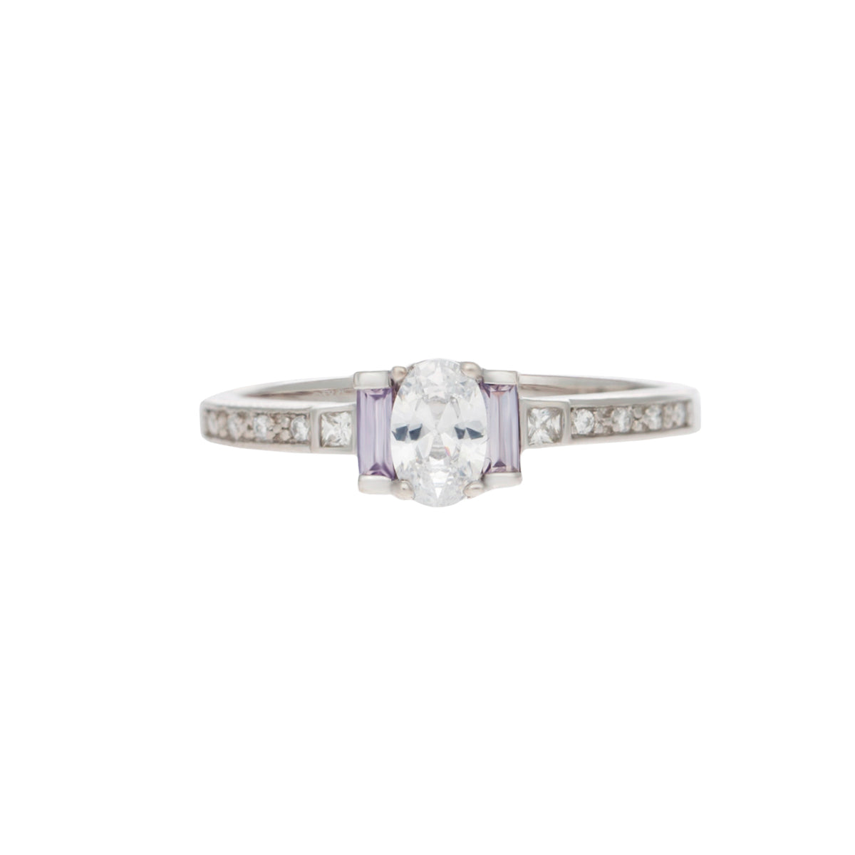Joan Lavender Sterling Silver Ring