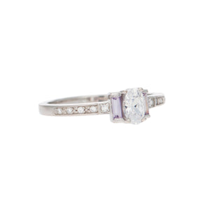 Joan Lavender Sterling Silver Ring