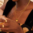 Pamela Shell Necklace on Rope Chain