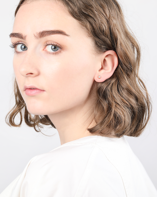 Portia Gold Stud Earrings