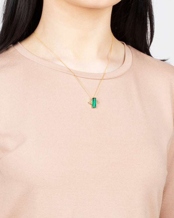 Audrey Green Necklace